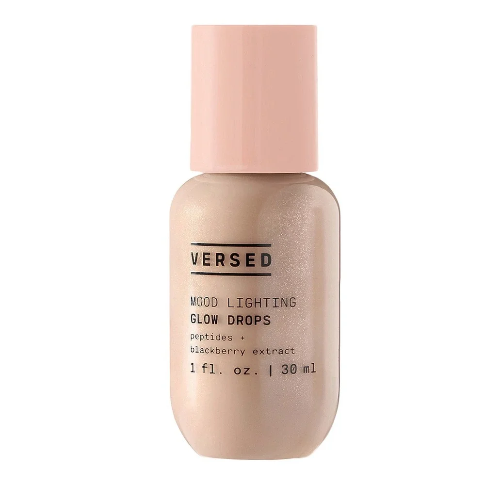 Versed Mood Lighting Glow Drops Sheer Golden 1 oz Illuminating Highlighter NIB